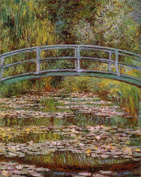 Claude Monet The Water-Lily Pond France oil painting art